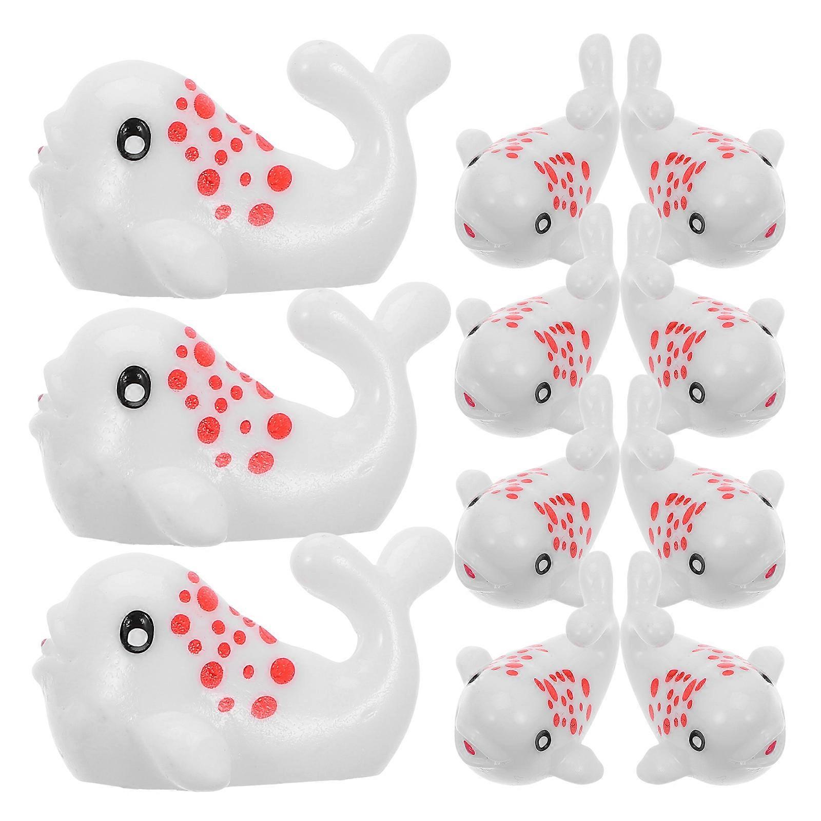 Multi Function Mini Figurine Landscaping Figures Garden Supply Synthetic Resin 3.5X2CM 20Pcs