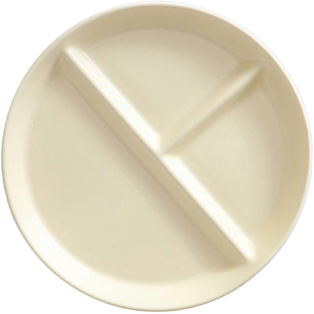 Ceramic Food Plate Practical Design Generous Appearance For Families Kitchen Use 20.5X20.5CM Disinfectable 1Pack