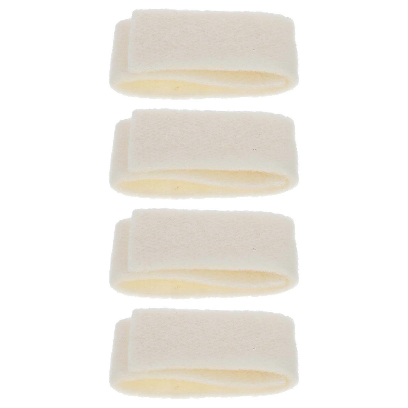 Practical Erhu Accessory Rectangular Shape Erhu Sound Pad Useful Erhu Mute Certified Scratch Protection 4Pcs