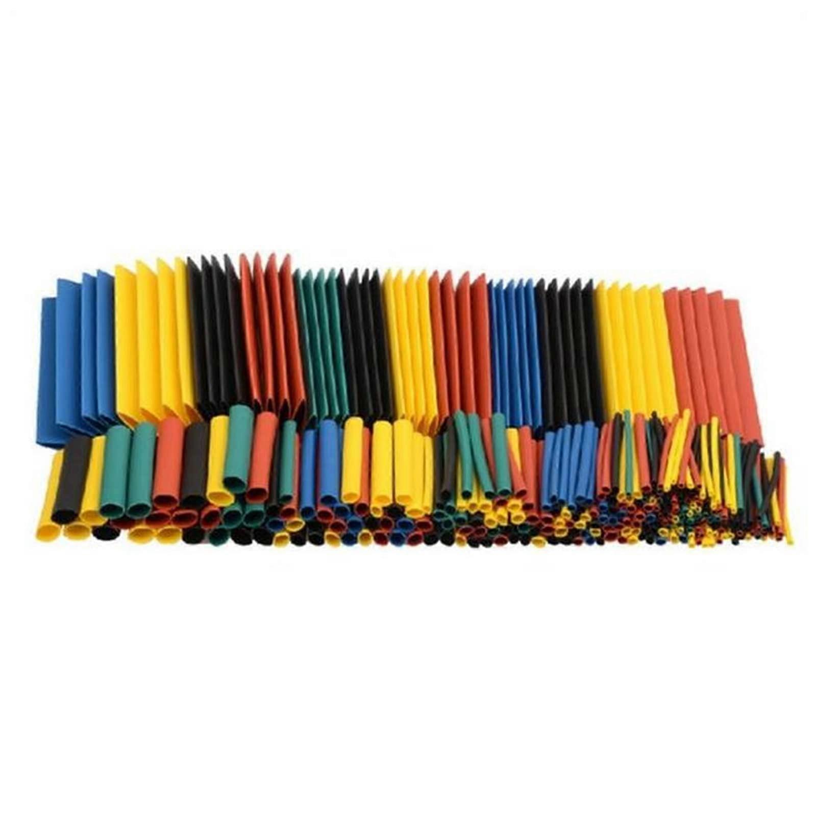 Heat shrink tubing, electrician tools, 328PCS polyolefin sleeve wrap set