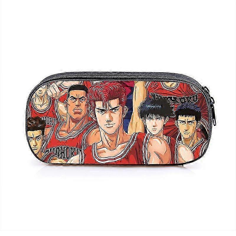 Trendy Slam Dunk Inspired Pencil Bag - Spacious & Fun for British Students