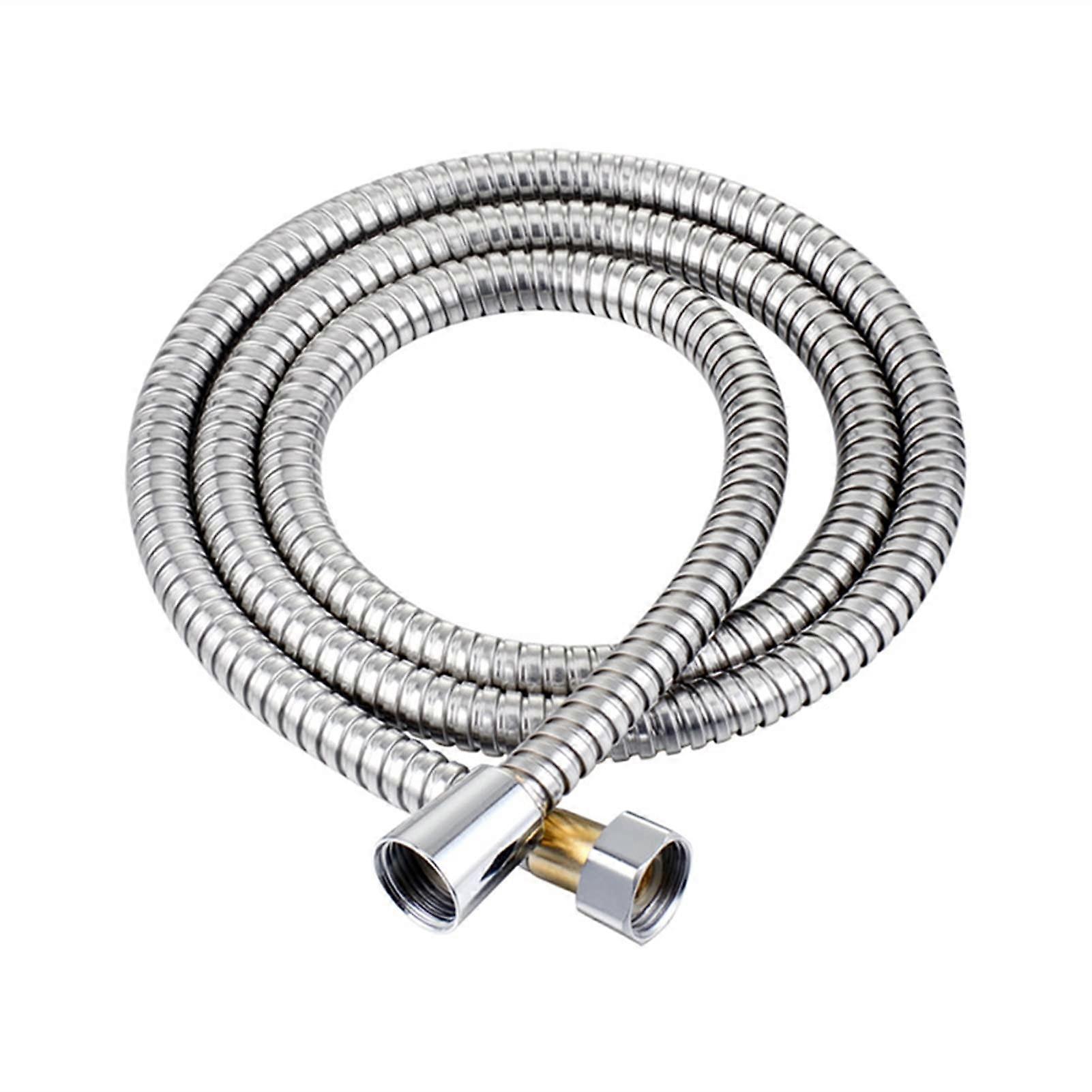 2m shower hose, 79', extralong chrome handheld shower hose with brass