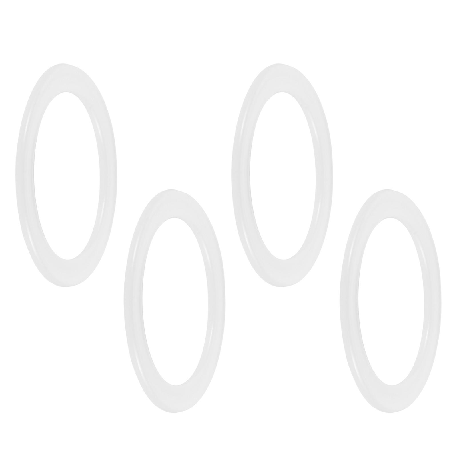 4pcs Silicone Lid Seal Rings for Insulated Cups   Reusable Leak Proof Gaskets, Easy to Clean, Maintain Temperature Preservation