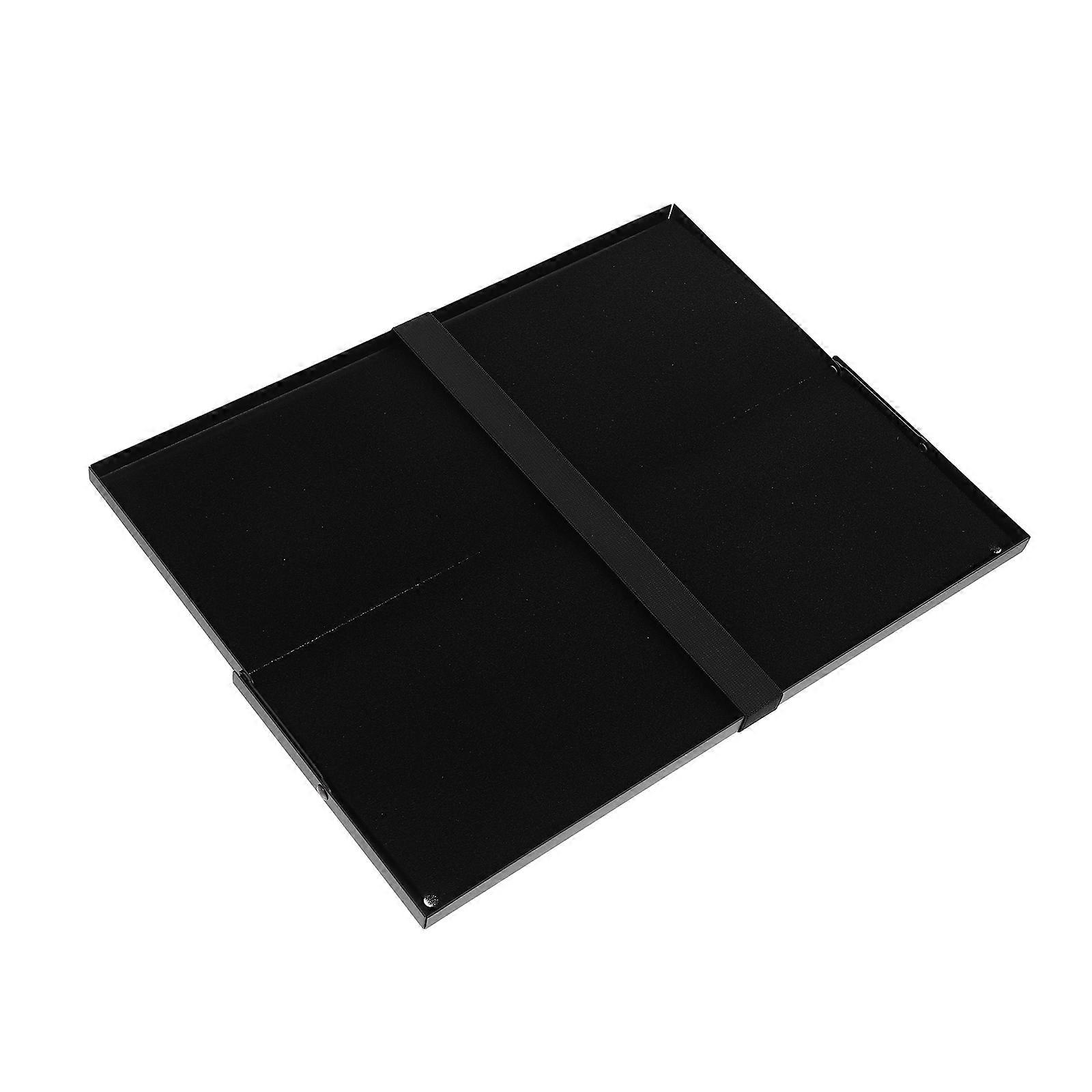 Portable Projector Stand Projector Tray For Tripod General Users Black Rectangular Stable Platform 1Set