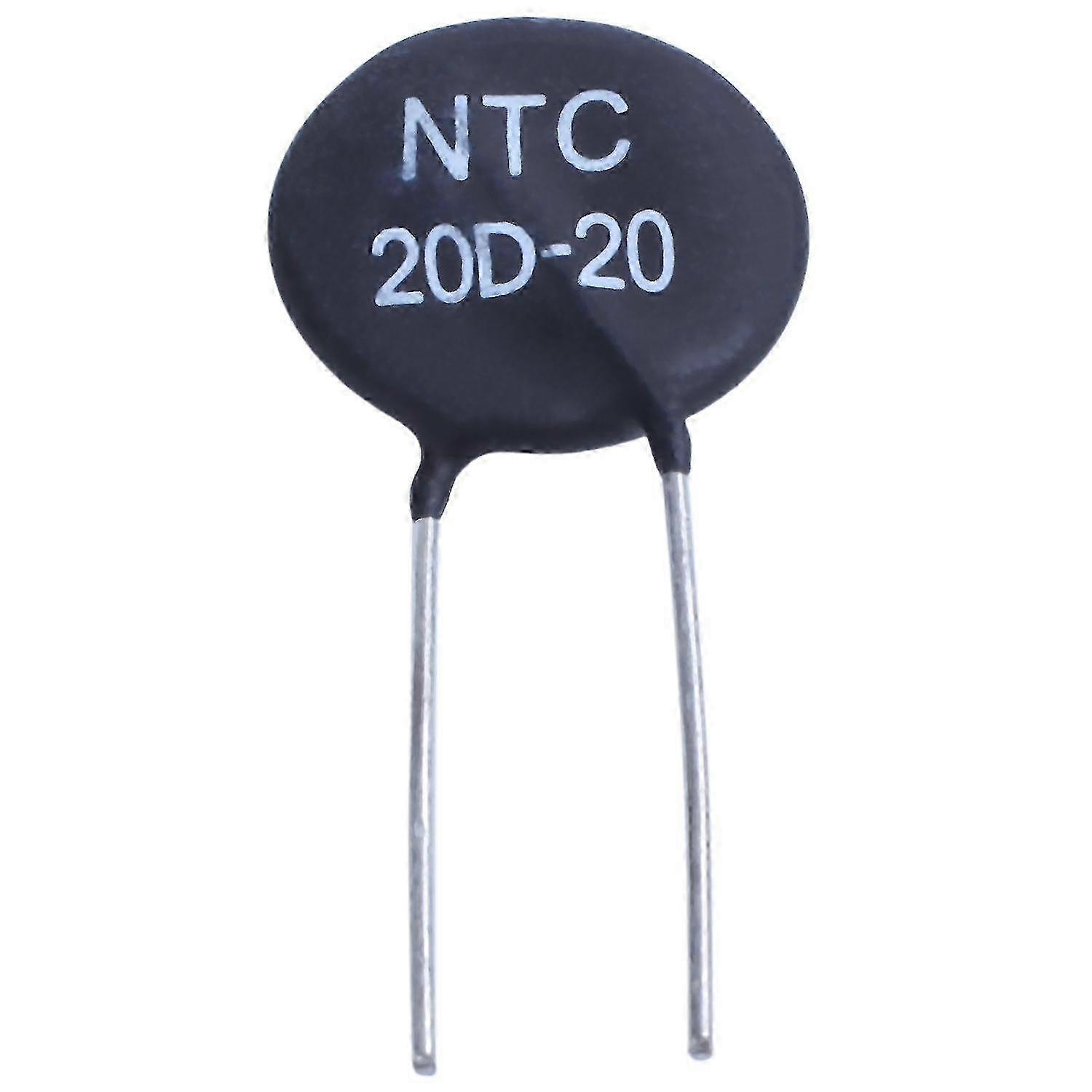 20D-20 NTC Thermistor for Inrush Current Limiting of Power Supply Ballast CFL - Black Replacement Component