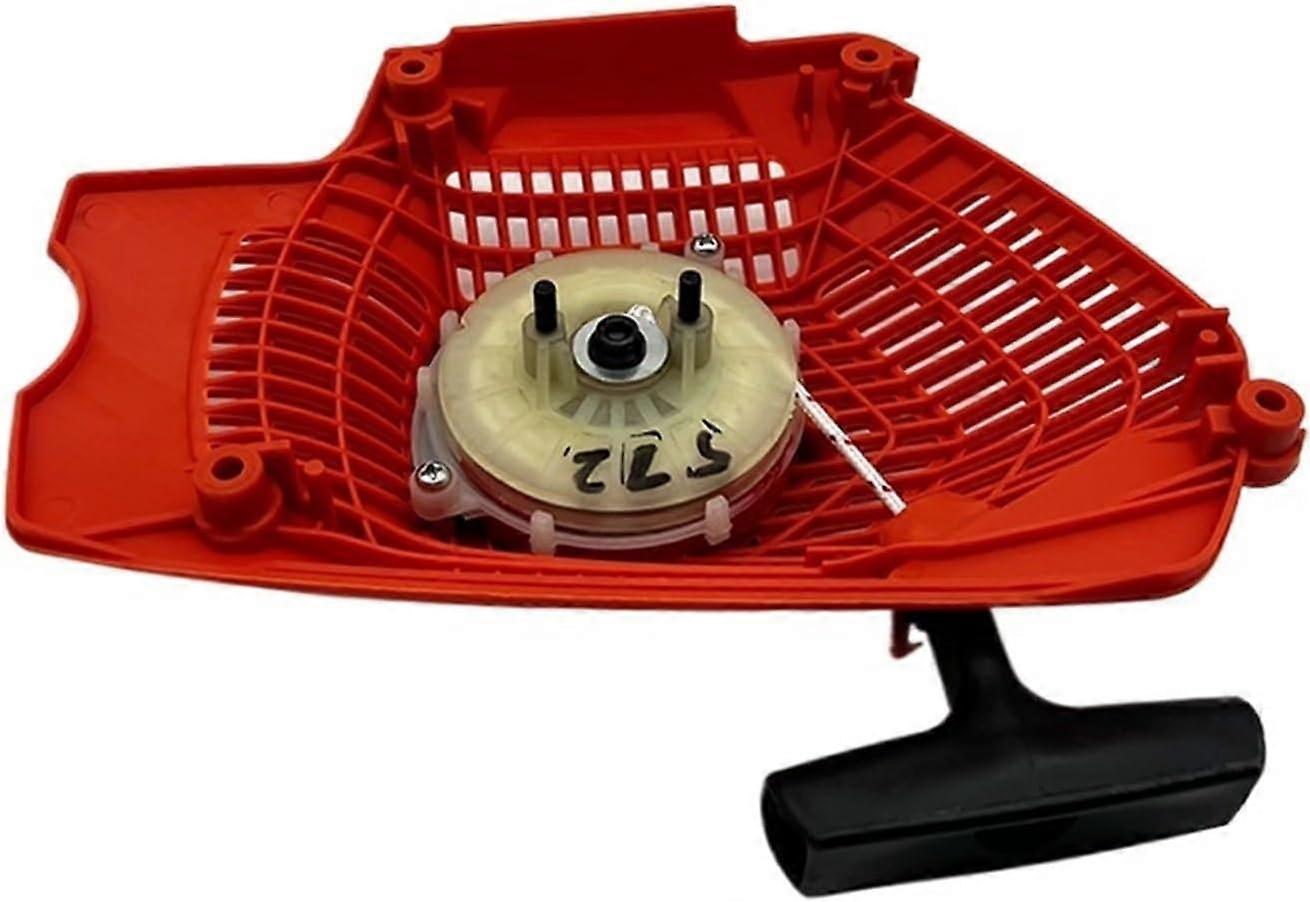 ABS Recoil Starter Assembly Accessory Replacement Pull Starter Fit for Husqvarna 572 560 Chainsaws