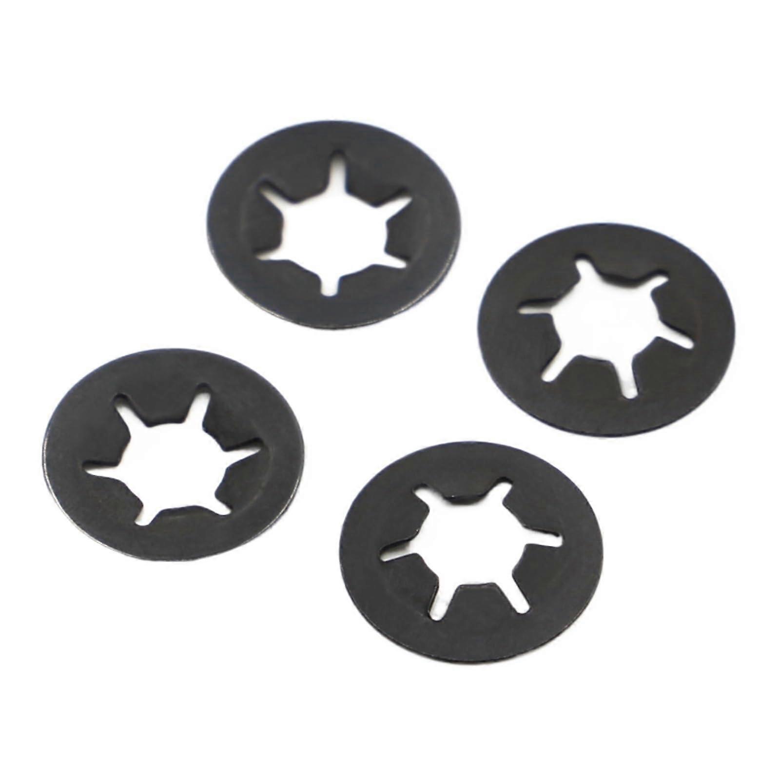 M2 M2.5 M3 M4 M5 M6 M8 M10 M12 Star Lock Plum Bearing Retaining Rings Flower Disc Clip Set 10/50pcs Sizes for Various Applications