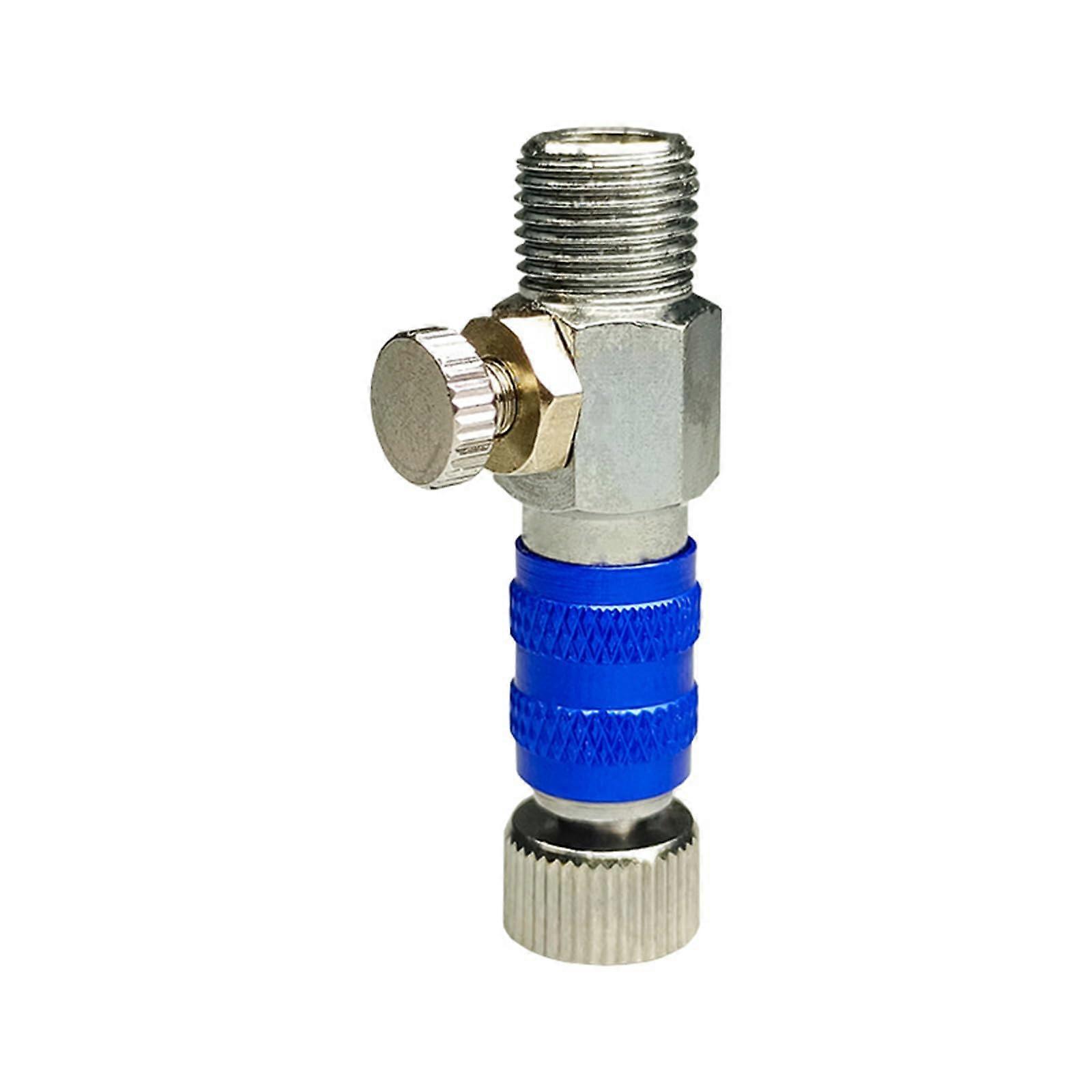 Efficient plug connector, quick coupling, metal adapter for inflation, easytouse tool for fast fastening Ref: 2845