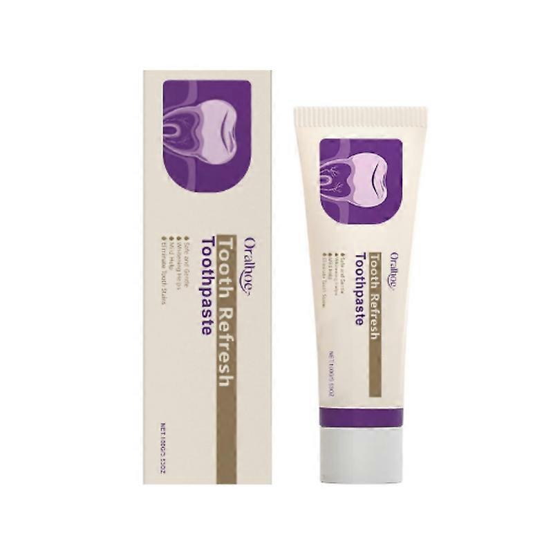 Nature Tooth Refresh Toothpaste, Hydroxyapatite Toothpaste for Sensitive Teeth