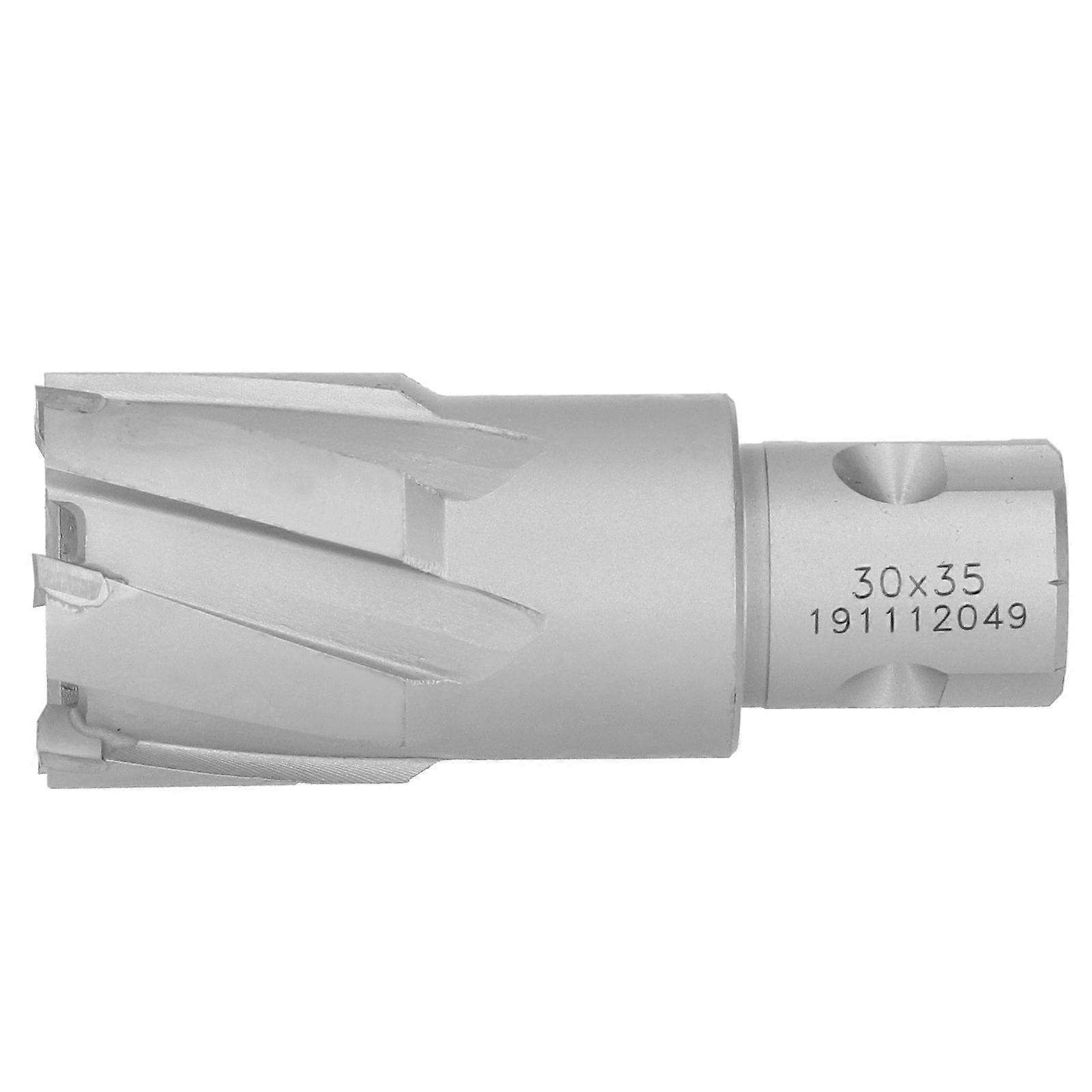 Core Drill Bit Cemented Carbide Universal Shank Steel Plate Deep Hole Trepanning 30‑35mm