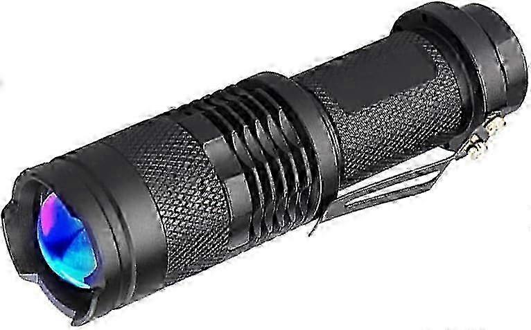 365nm UV LED Flashlight - Scalable Black Light for Money Verification, Document Checking, Scorpion Hunting & Rock Art Photography