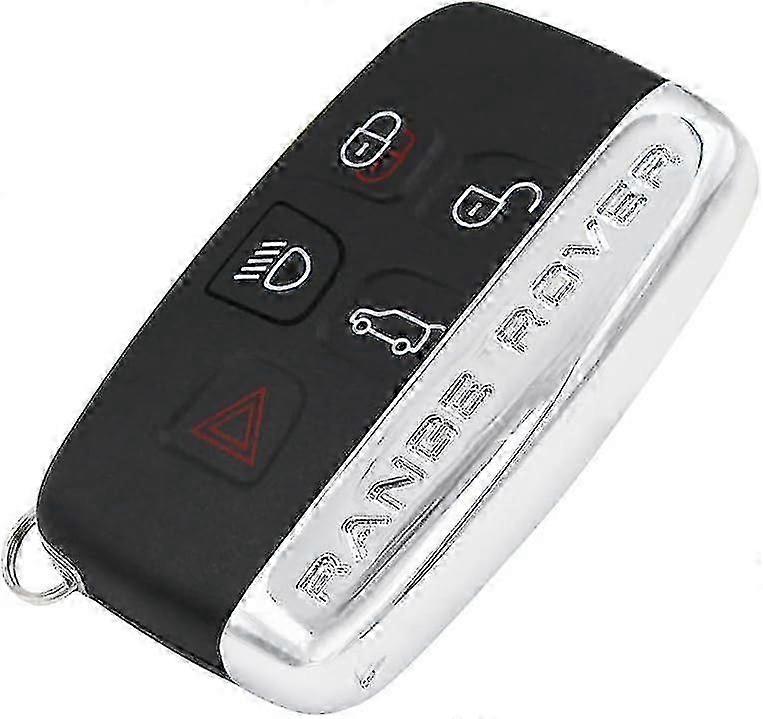 Remote Key Shell Fob 5 Buttons for Applicable to Land Rover Range R0ver Sport LR4 Evoque Side with W