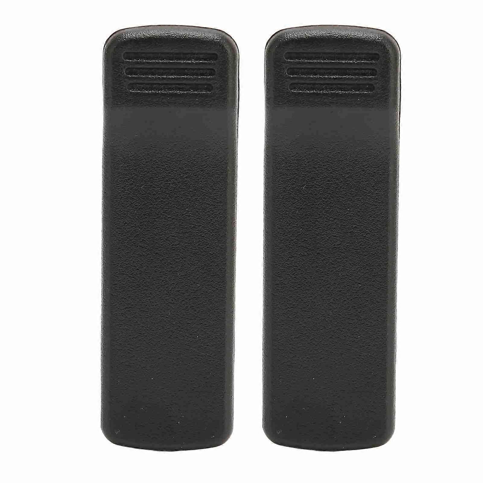 2Pcs Heavy Duty Universal 2 Way Radio Belt Clip Replacement for Motorola GP3188 CP040 RADIUS Portable Radios Durable Secure