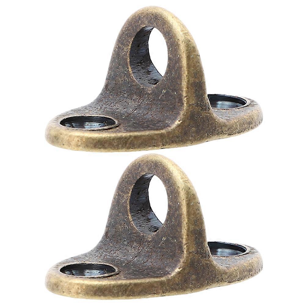 2pcs Window Hasp Hook Pedestal Support for Home Use