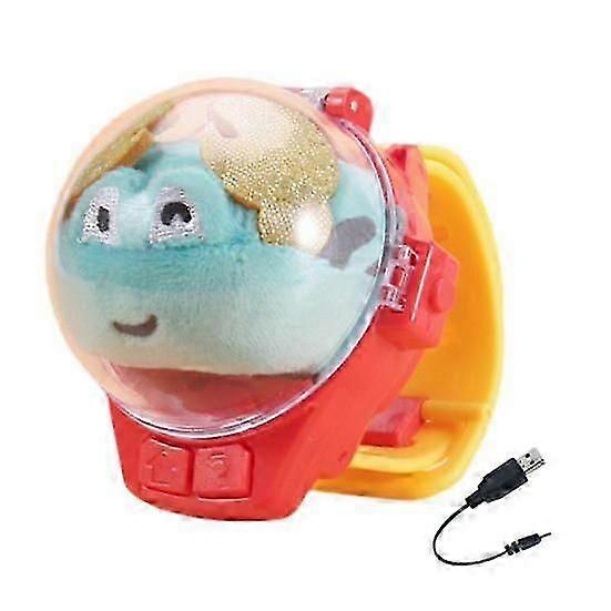 USB Rechargeable 2.4GHz RC Plush Animal Car with Adjustable Strap for Toddlers