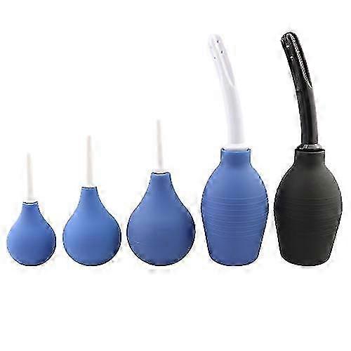 2025 Système de nettoyage de douche rectale en forme de poire du gel de silicone