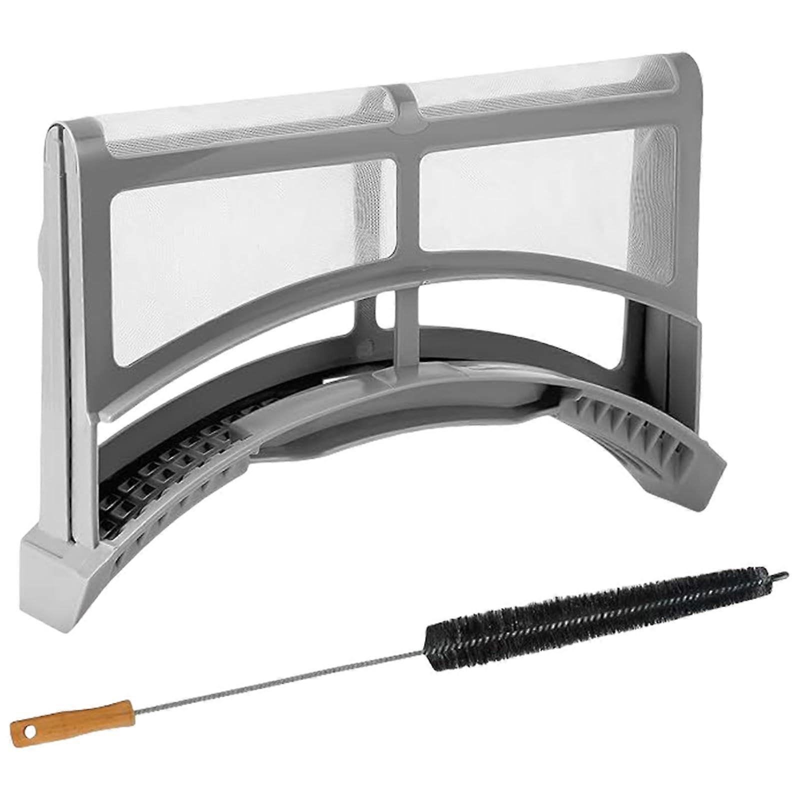Efficient Lint Removal Set with Filter and Brush, Reusable Screen, Dryer Filter Accessory for Home and Hotel Dryers