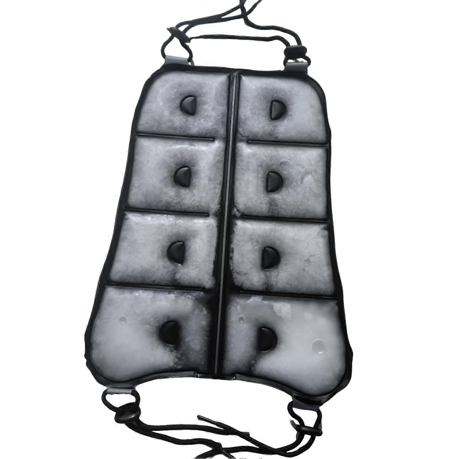 حصيرة ظهر جليدي ، حصيرة ظهر تبريد ، سترة محمولة للطقس الحار ، معدات رياضية قابلة للتعديل