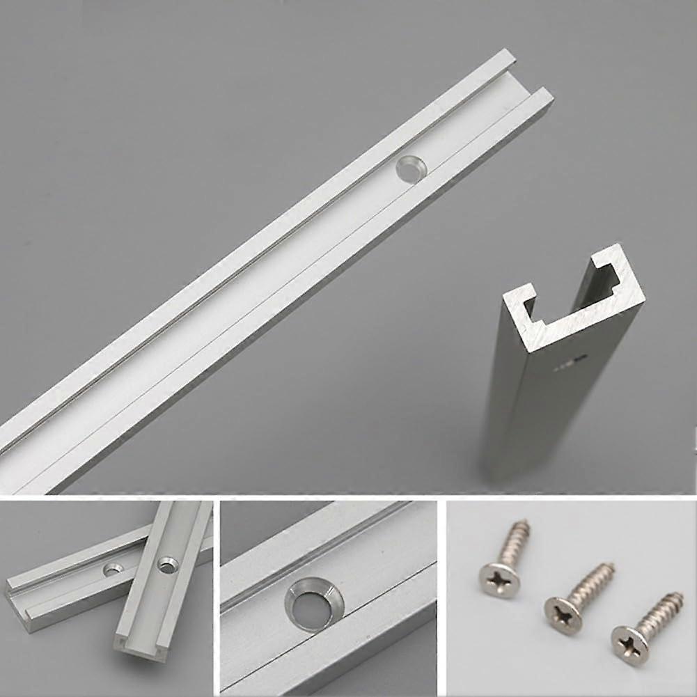 TTrack Miter Guide Tools Made of Aluminum Alloy, for Precision in Woodworking Router Applications (600 mm)