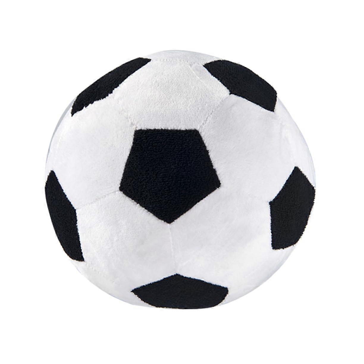 Toy Football Plush Ball for Kids 22cm Simulation Ball Sports Toy with Structure Lightweight and Durable Materials for Indoor and Outdoor Use