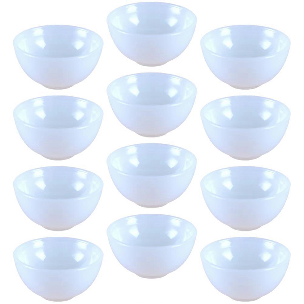 12pcs Mini House Bowls Decorative Mini Bowl Model Toy Miniature Dining Accessory