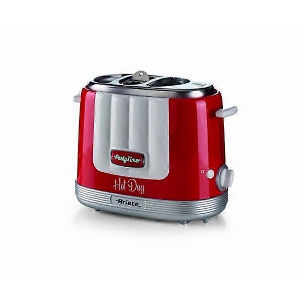 Hot Dog Maker - ARIETE - 206 - 650 W - 4 Slots - Red