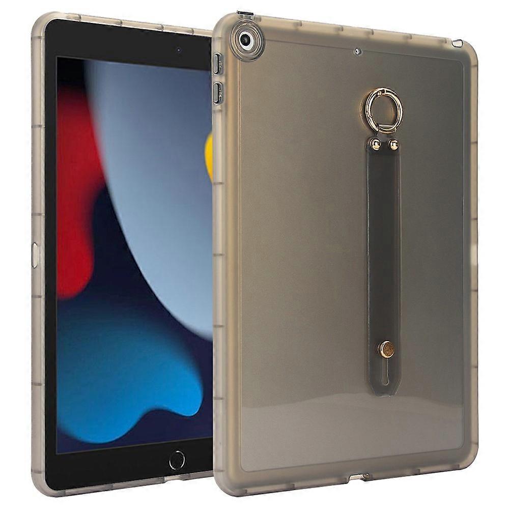 Tablet Case Compatible For iPad 10.2 (2021) / (2020) / (2019) Shockproof TPU Cover with Wristband