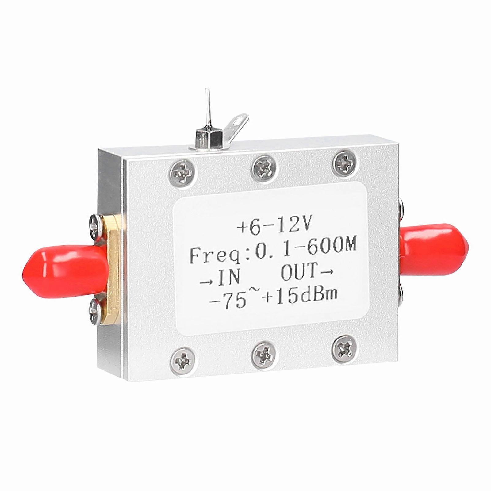 6-12V 0.1-600M -75-+15dBm Power Meter Logarithmic Detection AD8307 Module