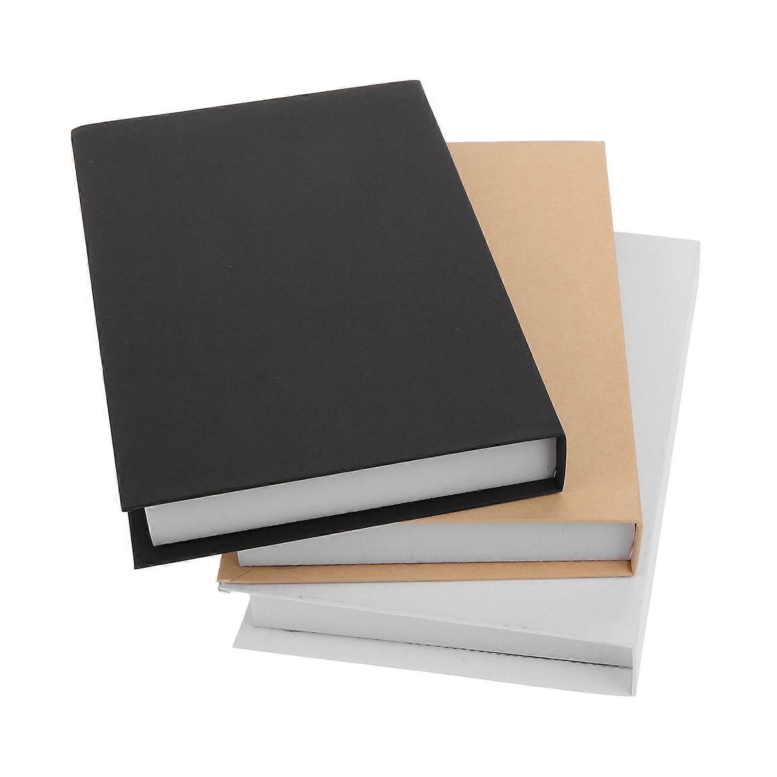 Artificial Books For Decoration Rectangular Simple Design Classic Style Room Decoration Indoor Use 3Pcs