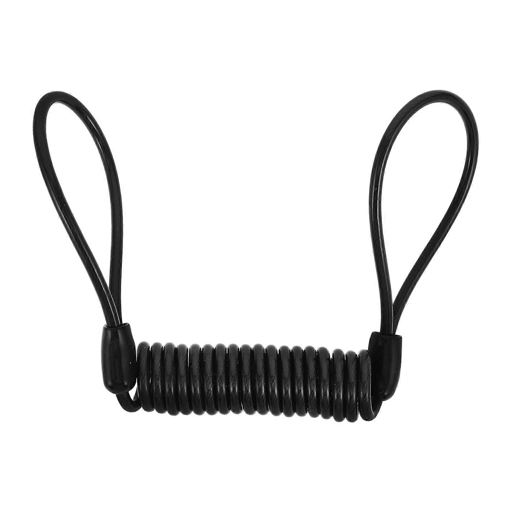 Motorcycle Reminder Cable for Disc Lock, Security Cable for Scooters and Bicycles, Easy Installation, Durable Protection