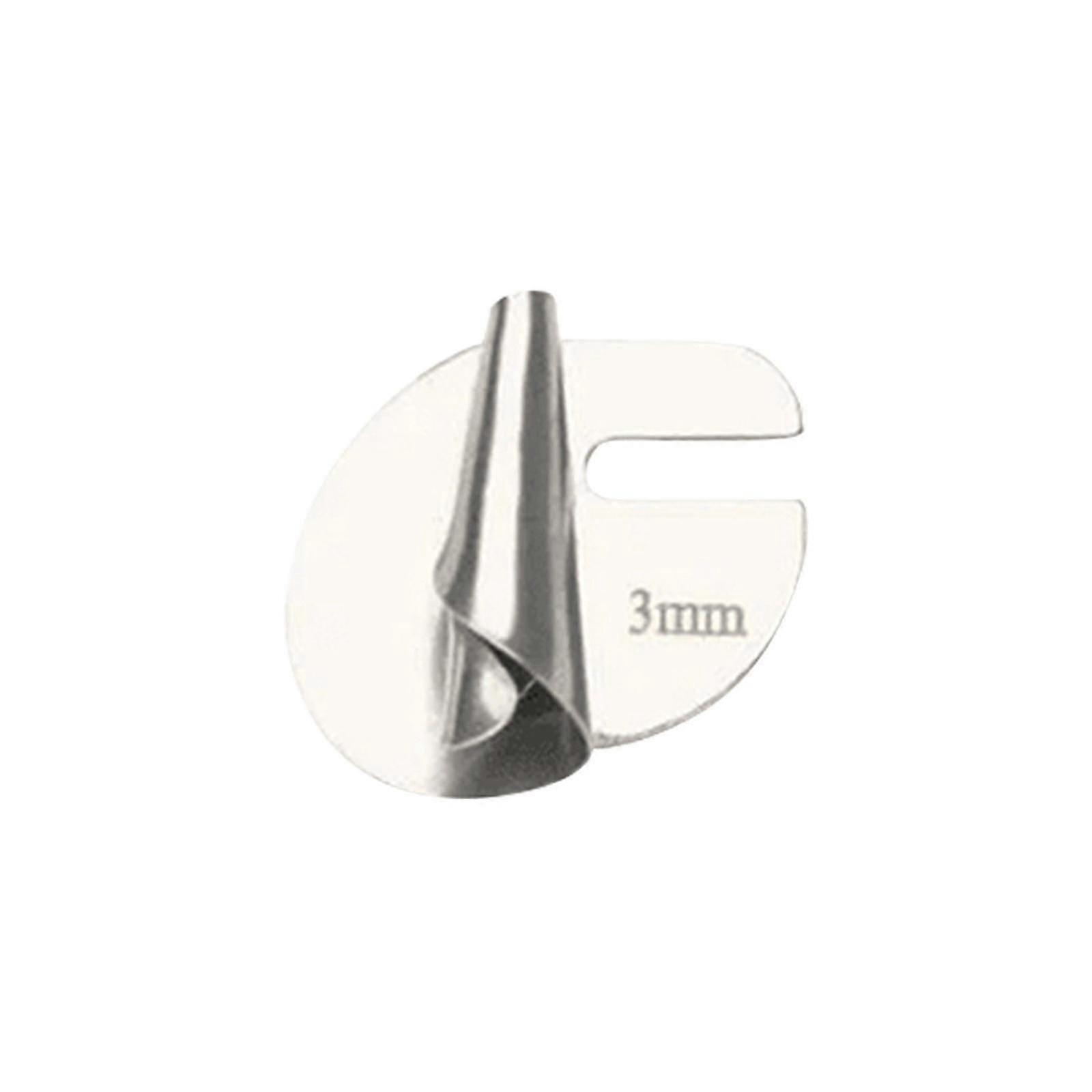 Pied d’ourlet roulé à coudre 2pcs, 3-10mm de large Presse-de-halet roulé Machine à coudre Guide de couture de pied de pression de pied pour machine à coudre