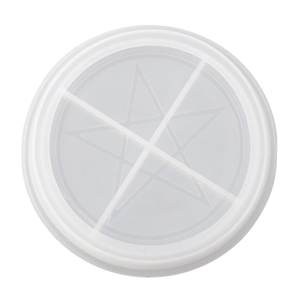 Reusable Silicone Mold for Resin Epoxy Crafts Crescent, Star, Moon Designs Durable Tray Mold for Home Decor and Desktop Ornaments