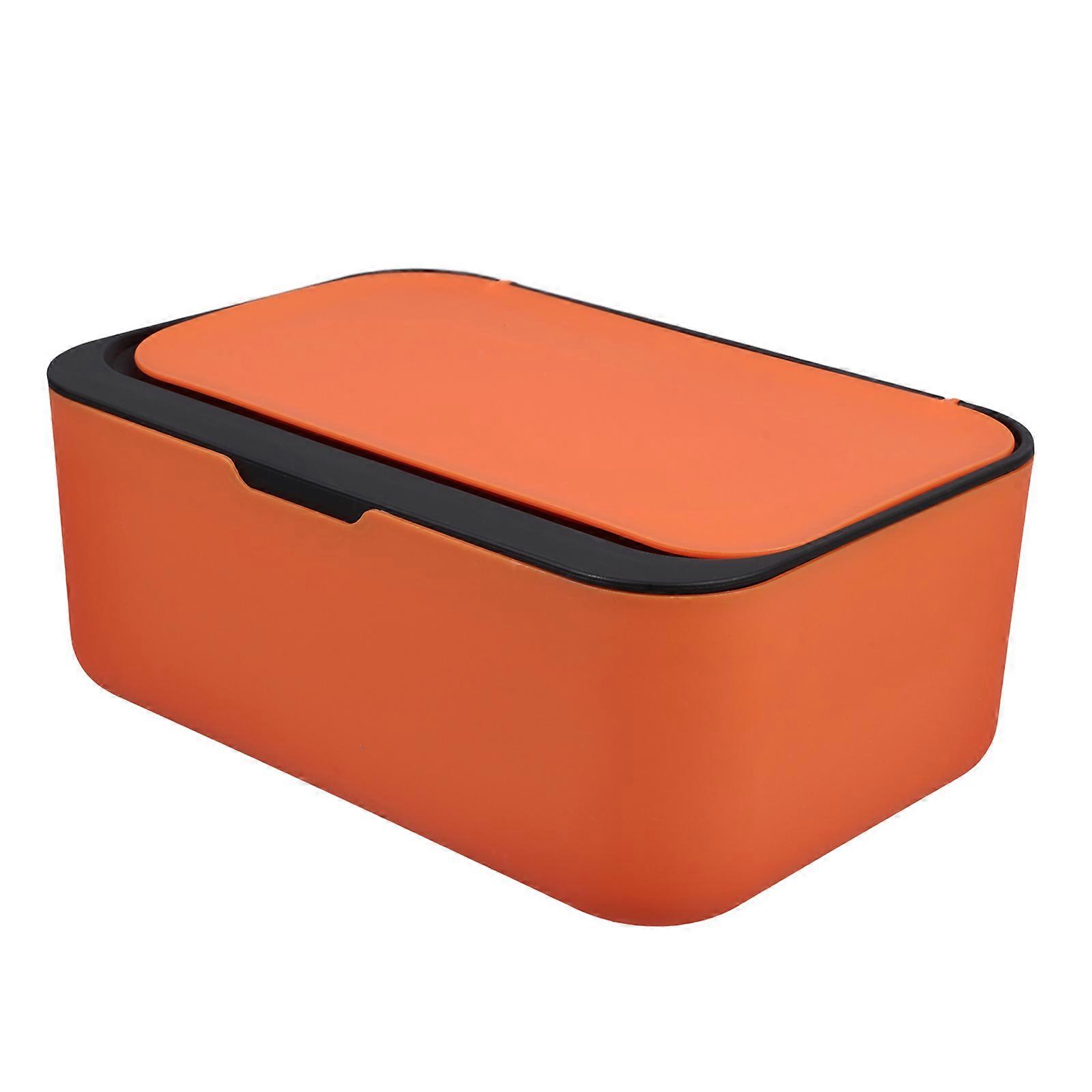 Compact Portable Wet Tissue Dispenser with Dustproof Lid – Reusable Wipes Holder for Travel, Masks & Essentials Storage