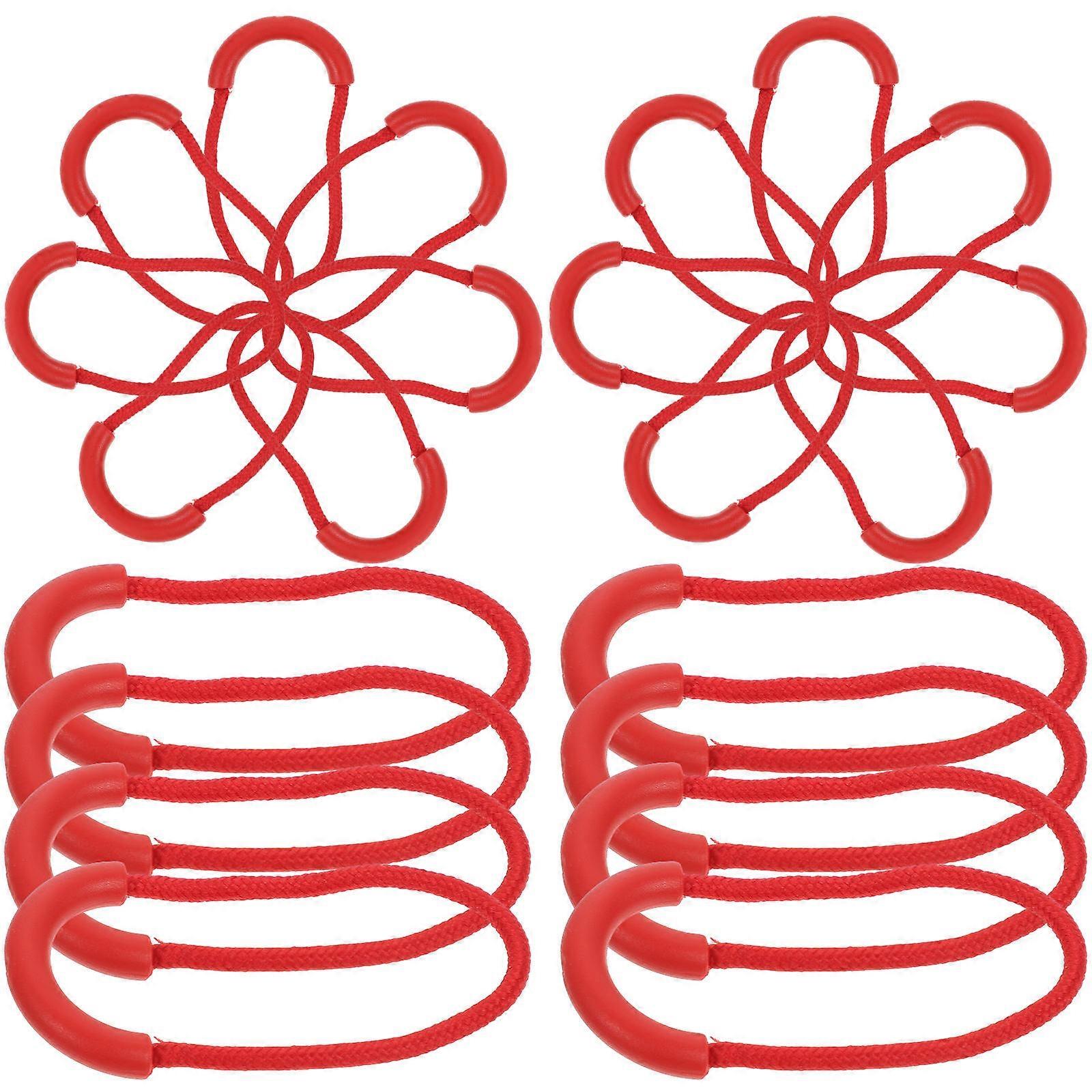 Zipper Pulls Replacement Kit Featuring 20Pcs TPU Suitable For U Shaped Zippers On Clothes