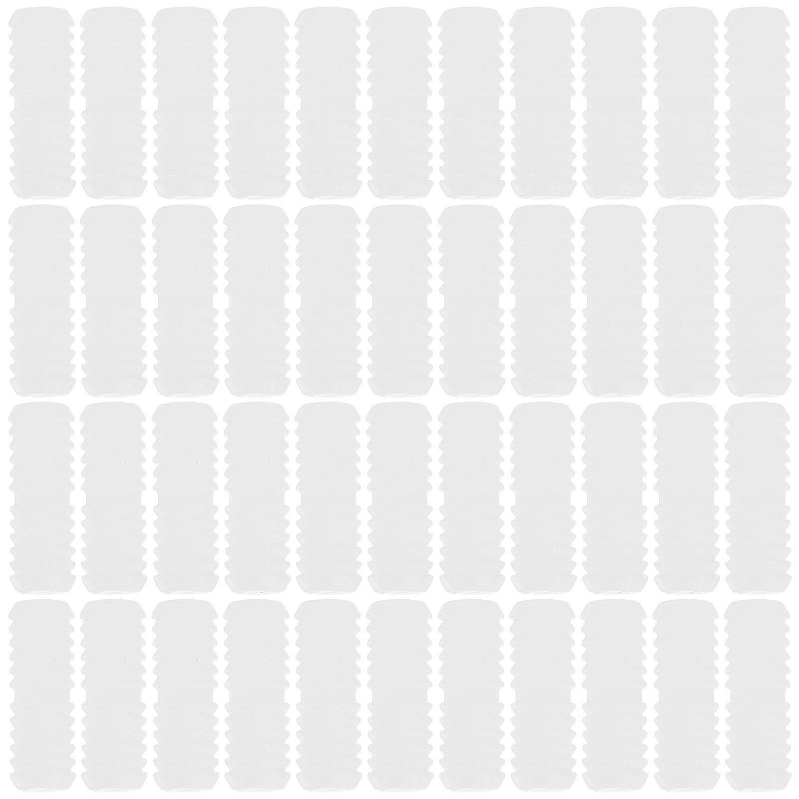 100pcs Nylon Furniture Connector Inserts Concealed Fasteners Cam Locking System for Cabinet Shelf Assembly Secure Panel Connection