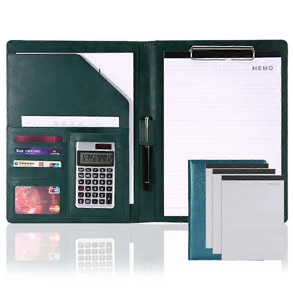 Conference Folder, Travel Document Folder, Business Document Organizer (Color: Blue)