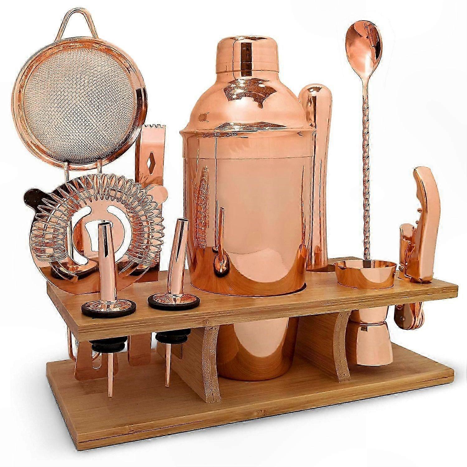 Bar Tools Set: Cocktail Shaker, Mixer, and Mixing Glass for Perfect Drink Preparation