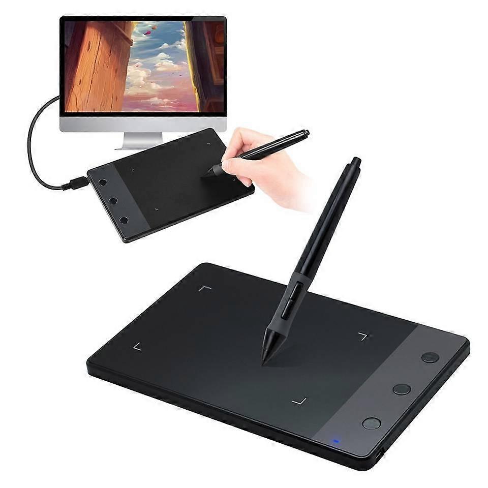 4*2.23 inch Digital Writing Pad Signature Pad Kit Anime Drawing Drawing Tablet with Digital Pen HG