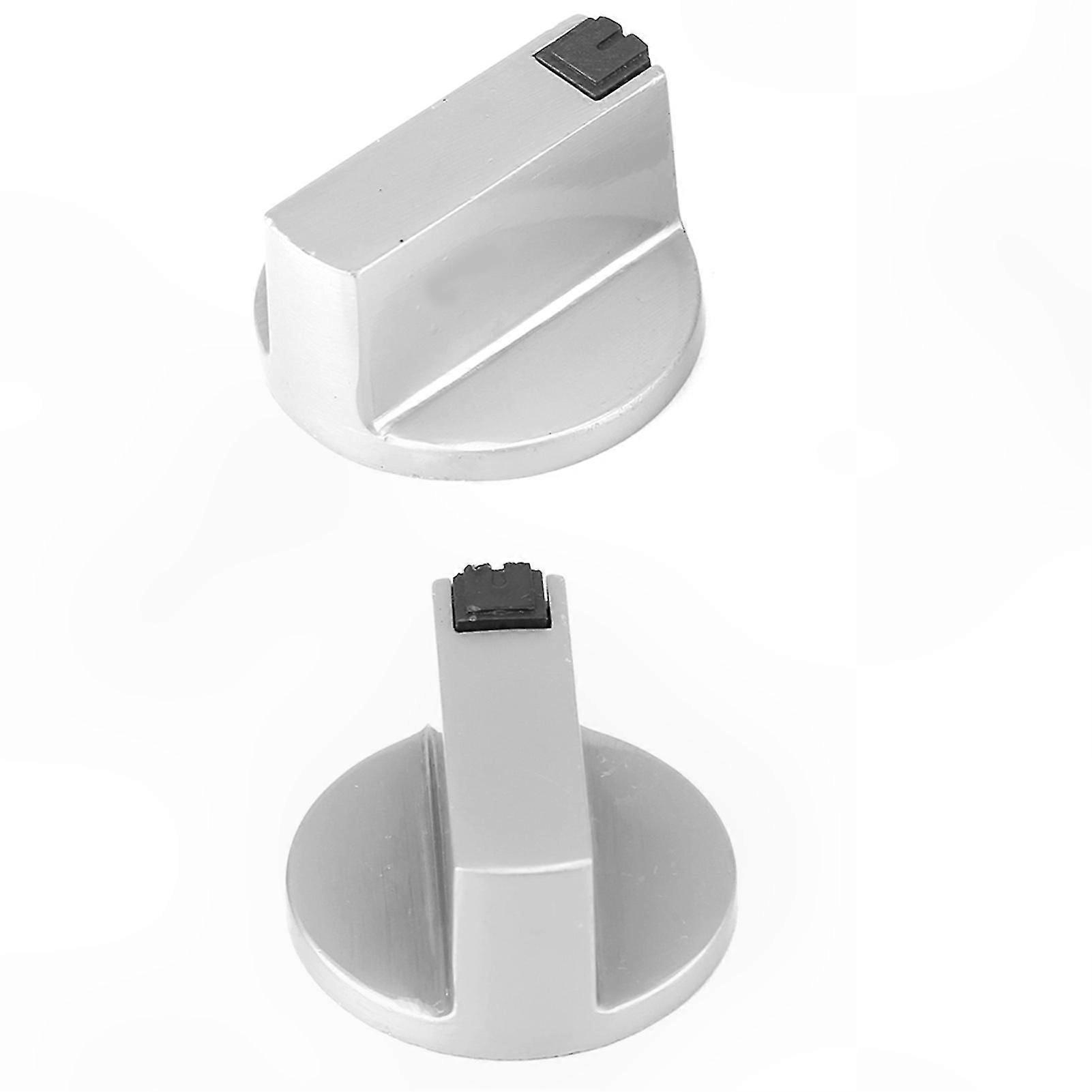2-Pack 6mm Zinc Alloy Stove Knobs for Kitchen Cooktop Control