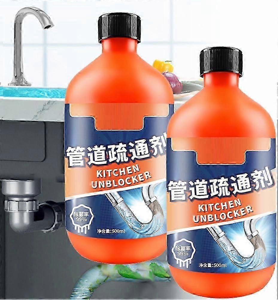 Pipeline Dredging Agent, Kitchen Unblocker, Powerful Pipe Dredge Agent, Sink Drain Cleaner Foam, Kitchen Toilet Pipeline Cleaning Tool, For Kitchen To