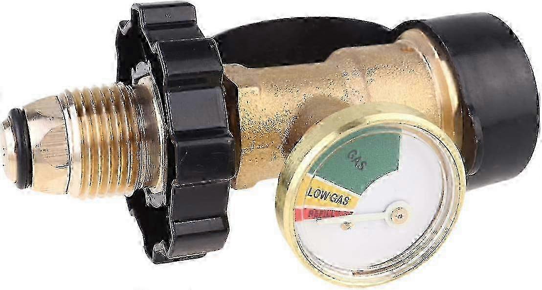 Universal Propane Gas Gauge with Tank Level Indicator and Leak Detection System