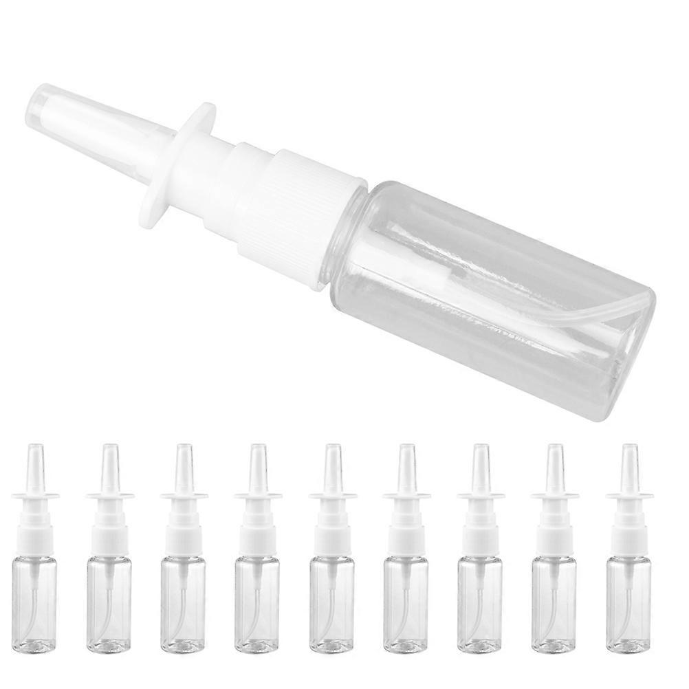 Spray Bottles 10ml Compact Transparent Pet for Home Diy with Travel Use 10Pcs