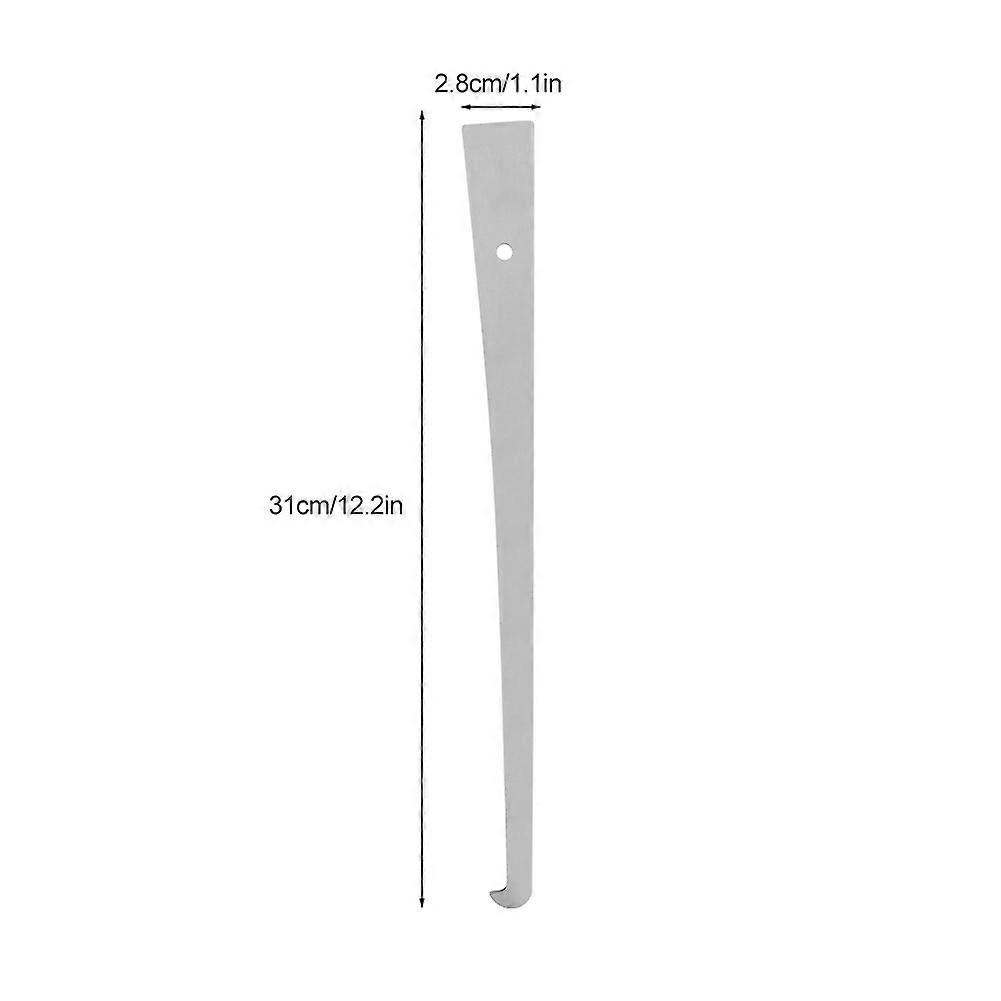 Stainless Steel Beekeeping Scraper 31x2.8cm Silver Frame Tool