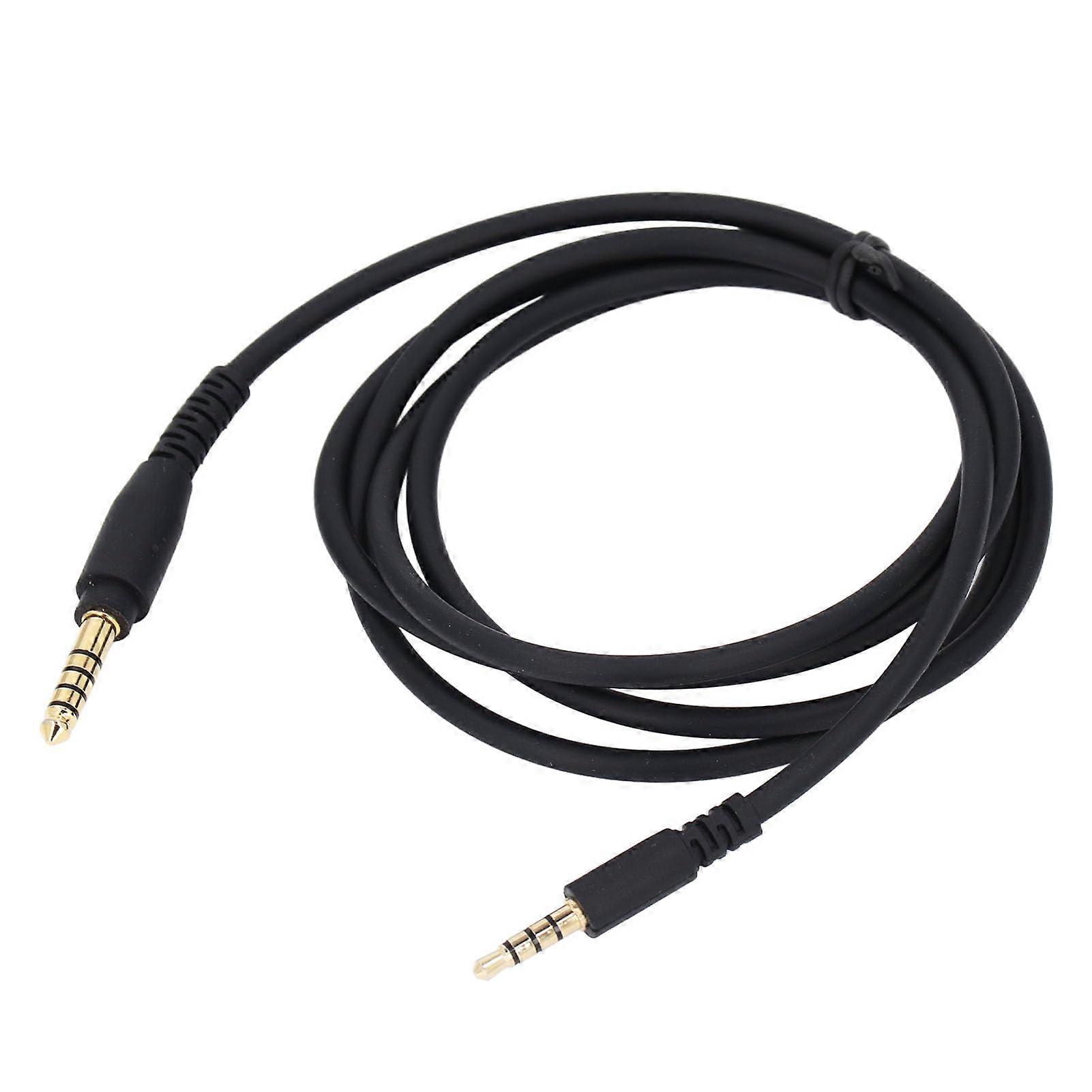 Replacement Headset Audio Cable with 3.5mm Connector for ATHGL3 ATHGDL3 Headset, Plug and Play. Ref: 5836