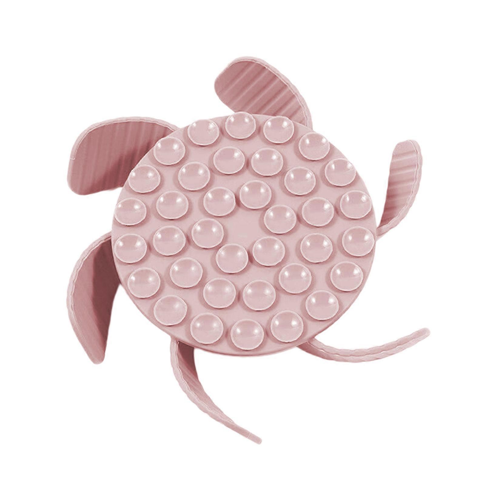 Pet Food Slow Feeder Bowl Insert with Strong Suction Cup Silicone Feeder Insert For Small to Large Dog AntiVomit Design  Pink