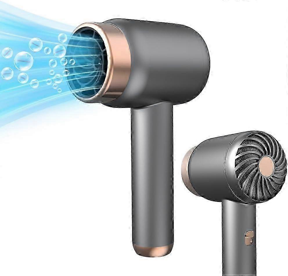 bezprzewodowa suszarka do włosów, 3 ustawienia wiatru, ładowalna ręczna suszarka do włosów