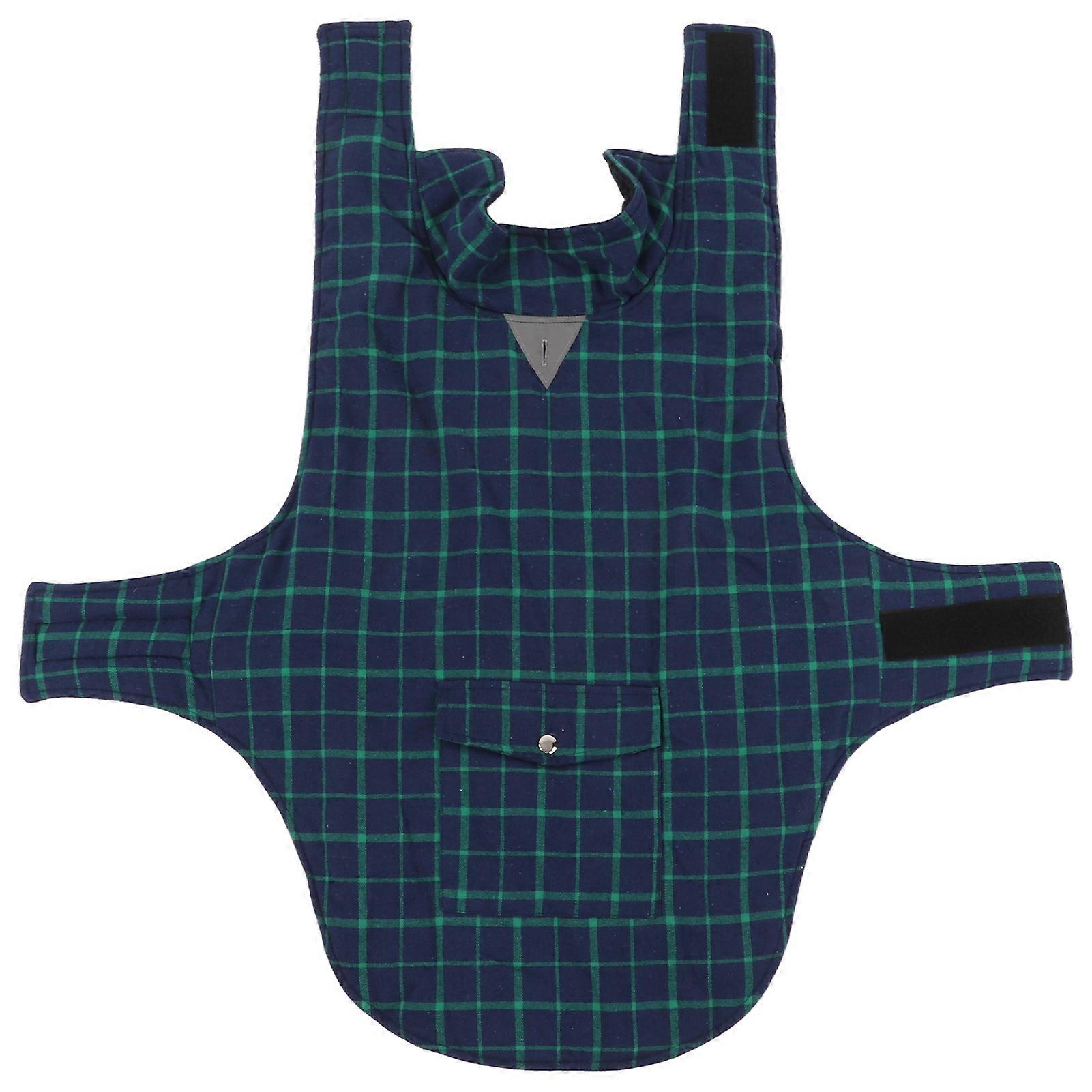 Pet Jacket Warm Windproof Soft Adjustable Dog Winter Coat for Puppy Medium Large Dogs