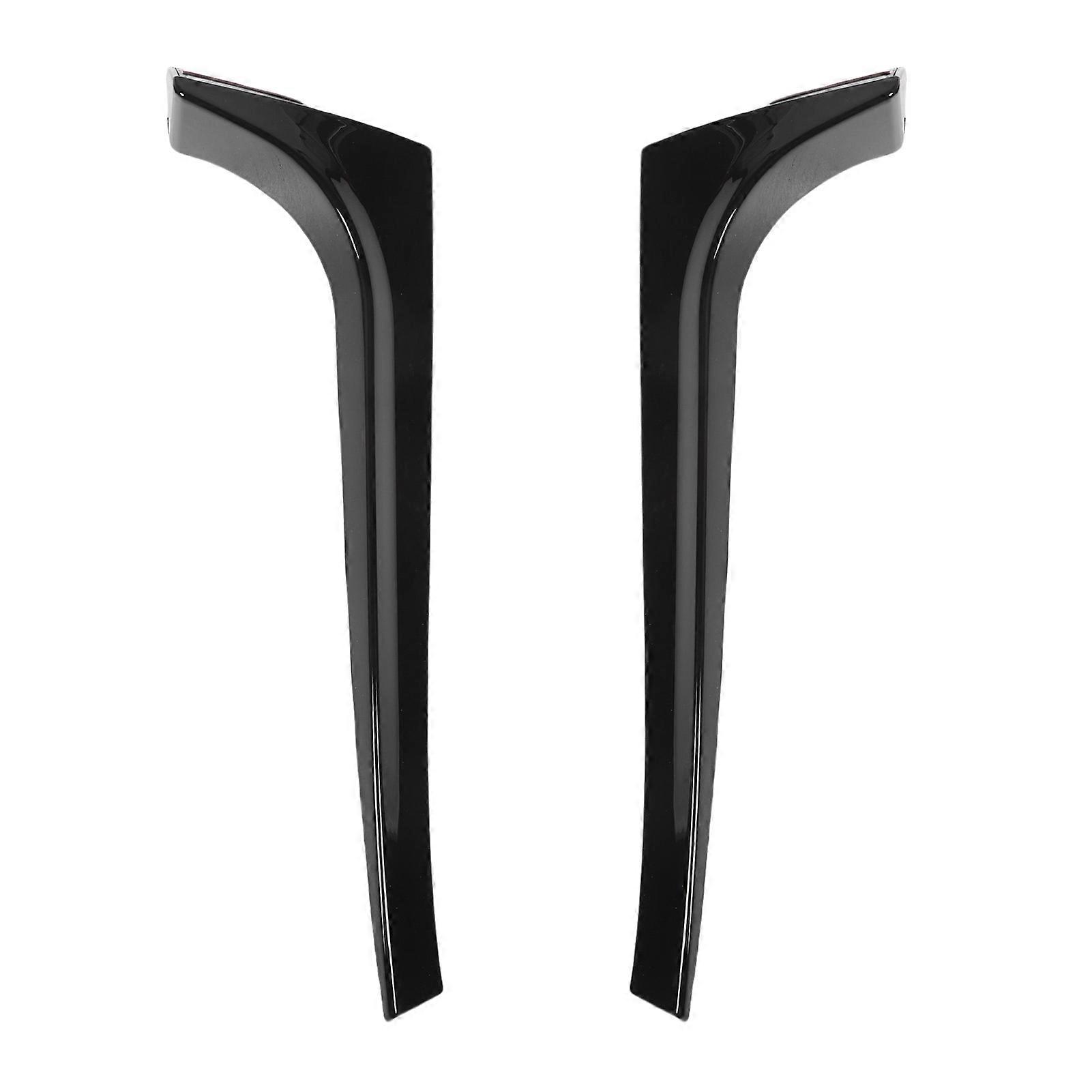 Pair of Rear Spoiler Wing Cover Trim Sporty Look Back Window Side Splitter Replacement for MK5 R32 2003-2008
