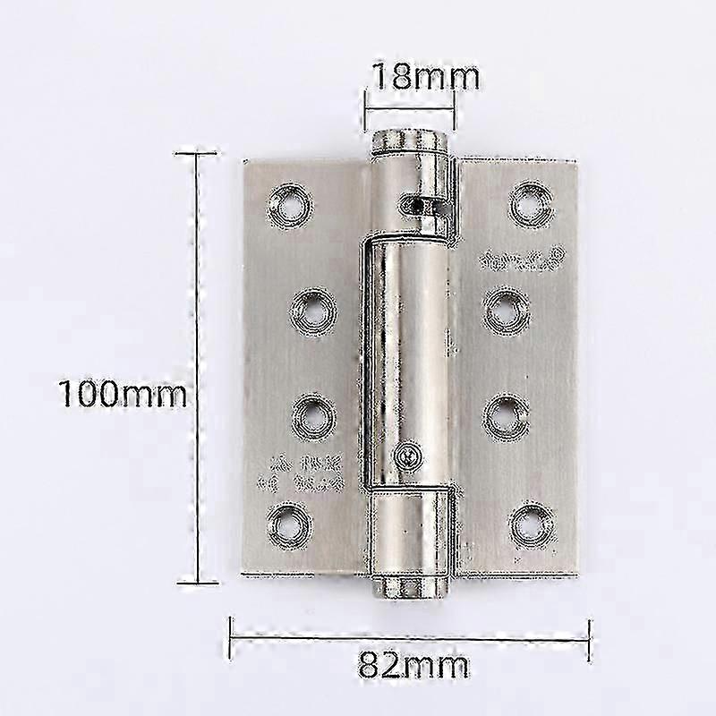 Self-closing Hidden Door Hinge with Spring Mechanism for Smooth Automatic Buffering and Damping Action