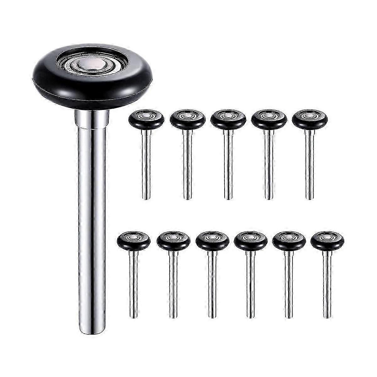 ナイロン製ガレージドアローラー 2インチ 静音ガレージローラー バルク 6200個 交換用ガレージドアローラー 12個パック